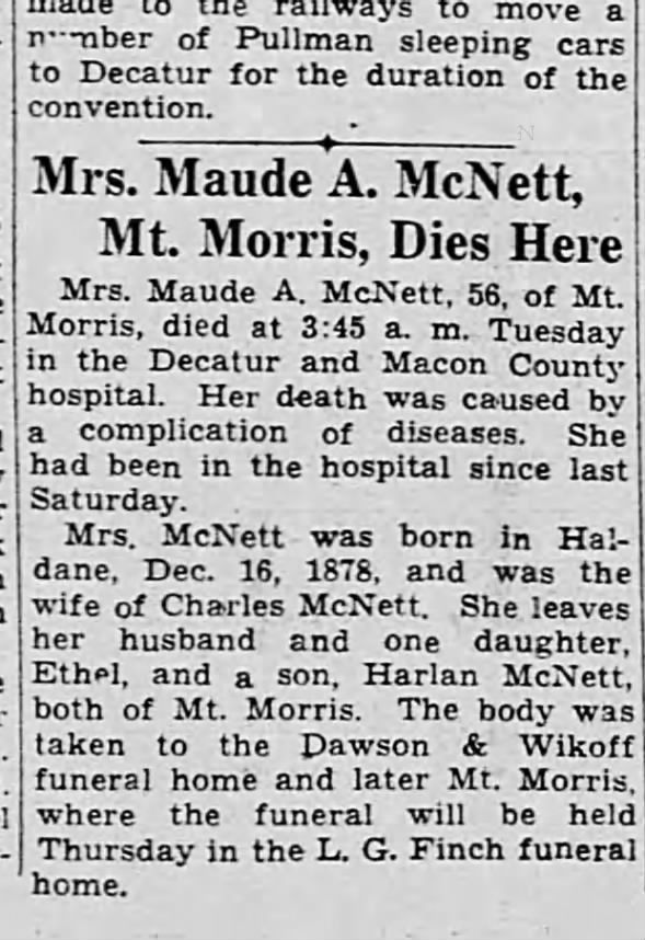Clipping from The Decatur Daily Review